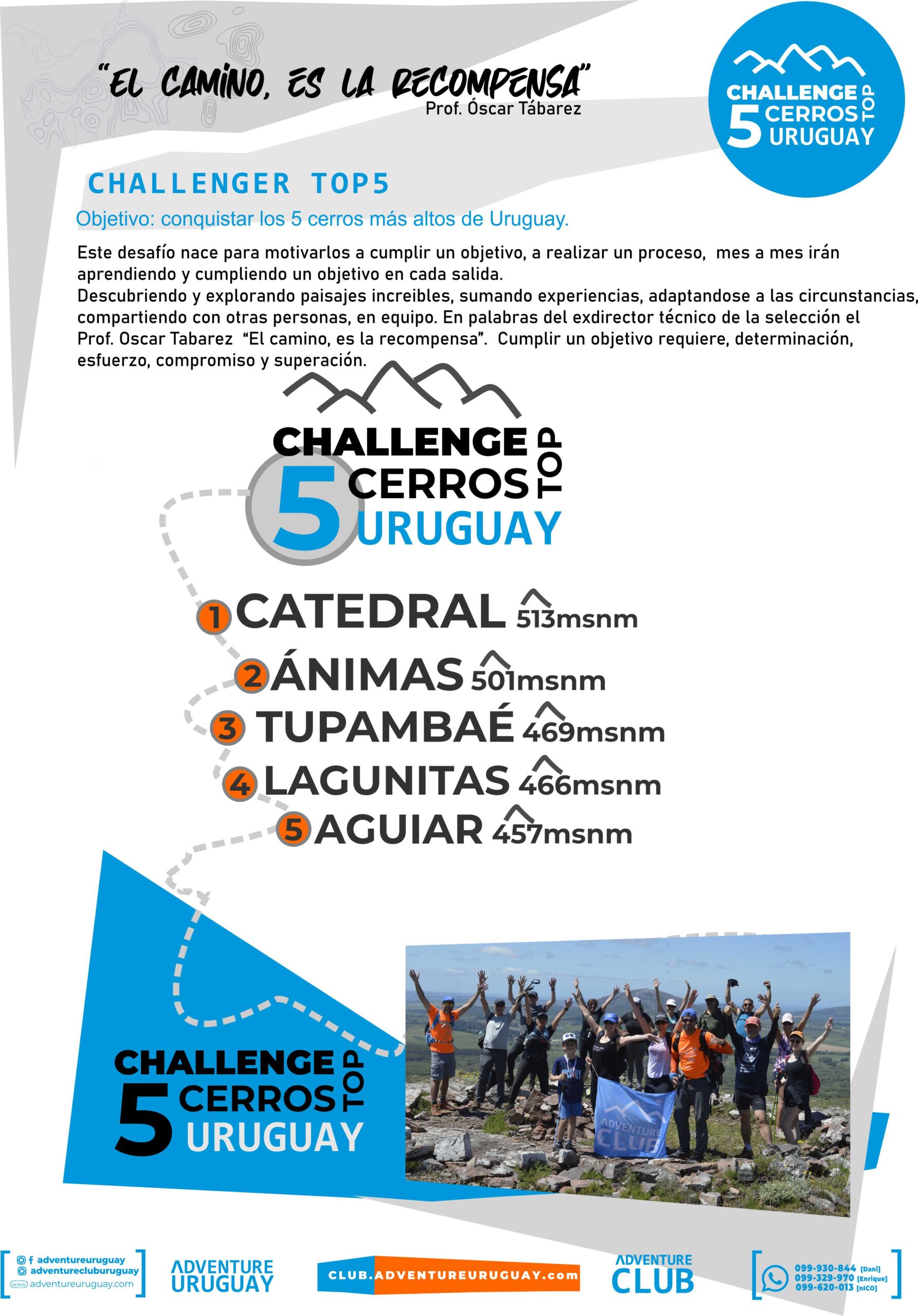 Challenge5CerrosTOpAdventureClubUruguay