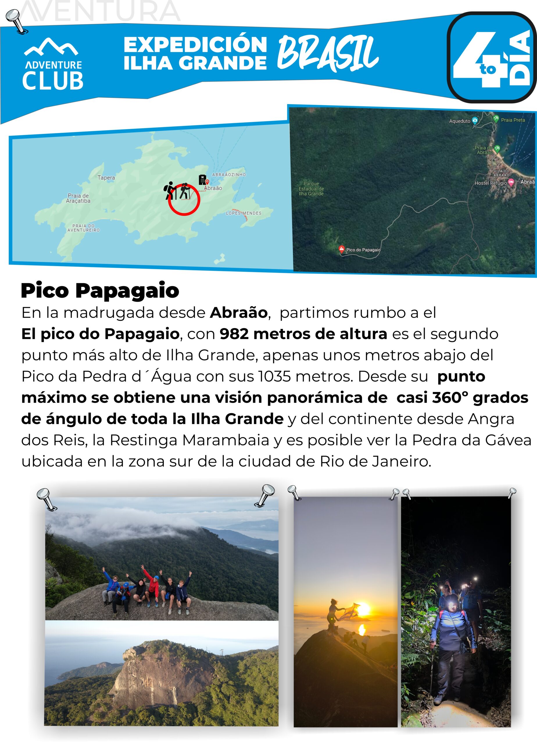 Adventure CLUB Expedición Ilha Grande Brasil