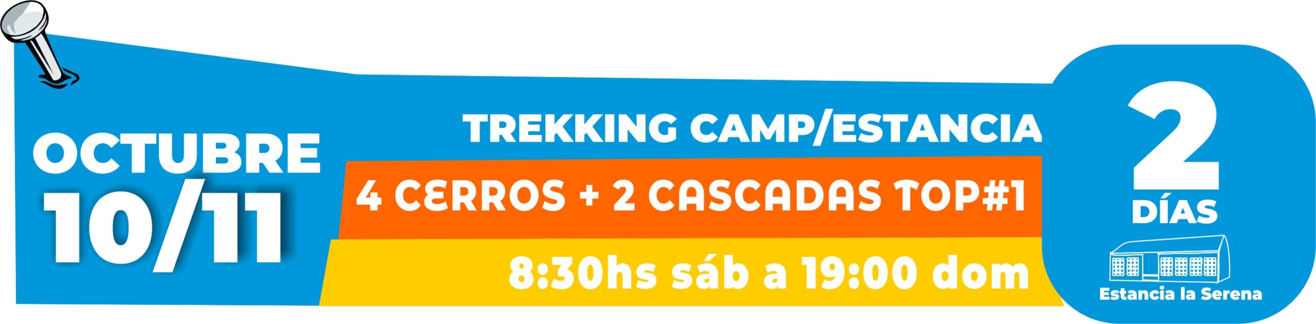 Trekking CAMP 2 Dias Catedral