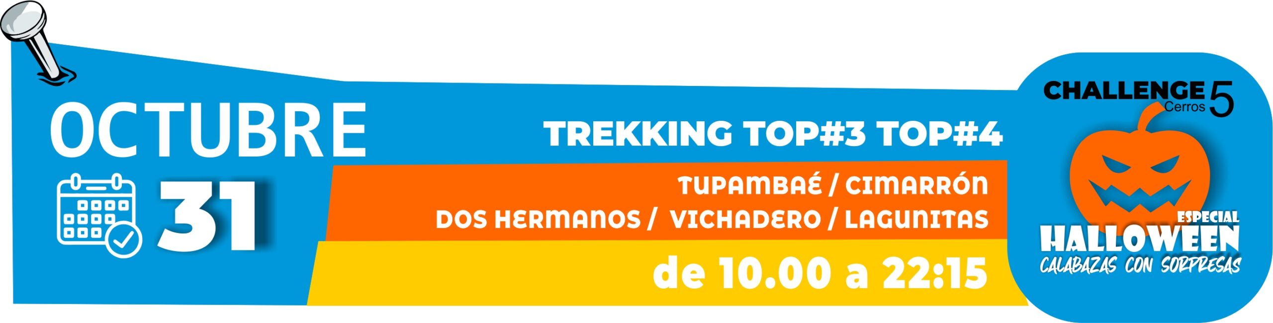 31 Octubre Adventure Club Challenge 5 Cerros